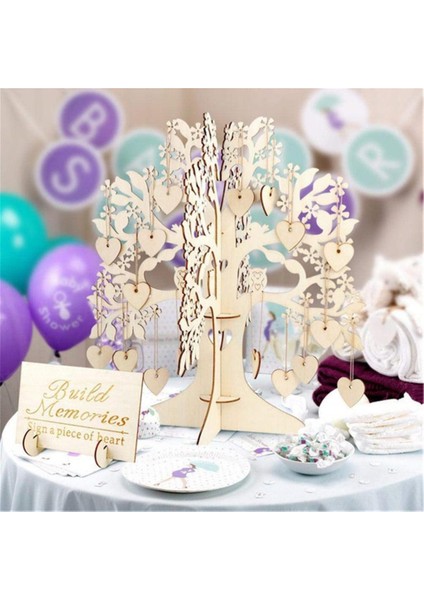 Ahşap Konuk Işareti Kitap Masa Merkez Parçası Dekor (Yurt Dışından) fiyatları