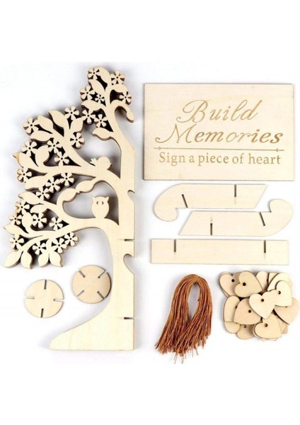 Ahşap Konuk Işareti Kitap Masa Merkez Parçası Dekor (Yurt Dışından) fırsatları