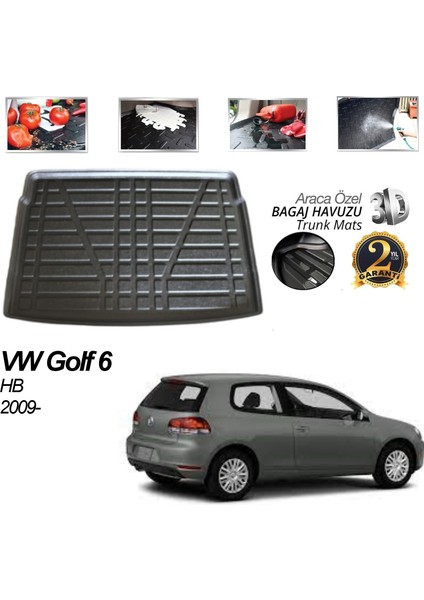 2010 Volkswagen Golf 6 Bagaj Havuzu Tam Uyumlu fiyatları