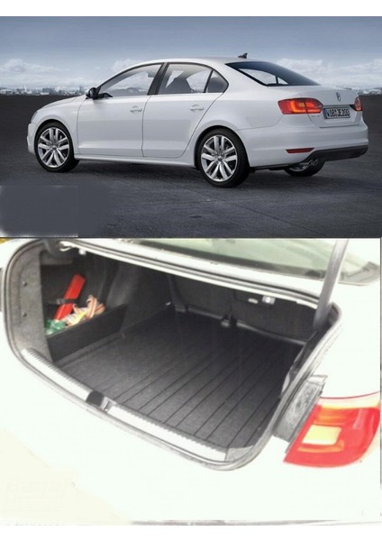 2012 Volkswagen Jetta Bagaj Havuzu 3D Tam Uyumlu