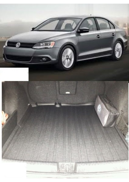 2012 Volkswagen Jetta Bagaj Havuzu 3D Tam Uyumlu
