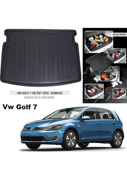 2017 Volkswagen Golf Bagaj Havuzu Tam Uyumlu