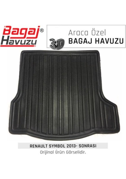 2020 Renault Symbol Bagaj Havuzu Tam Uyumlu Kauçuk fiyatları