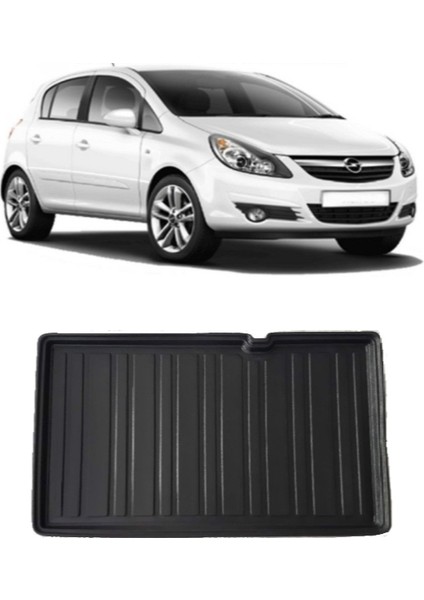 2012 Opel Corsa D Bagaj Havuzu 3D Uyum Kokusuz Kauçuk