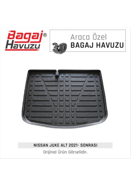 Bagaj Havuzu Juke 2020-2023 Özel Üretim 3D Kauçuk fiyatları