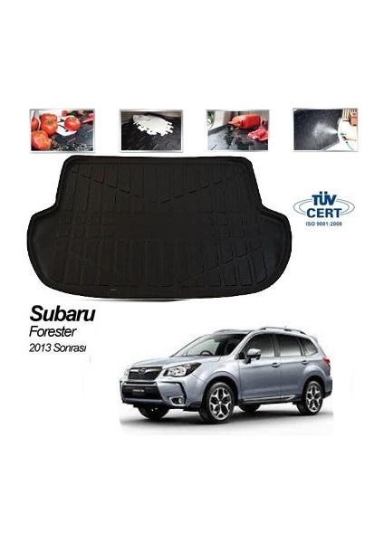 2017 Subaru Forester Bagaj Havuzu Araca Özel Üretim ve Tam Uyumlu Model