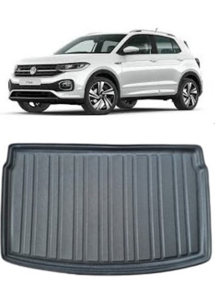 2023 Volkswagen T-Cross Bagaj Havuzu Üst Kademe Uyumlu Kokusuz Kaucuk