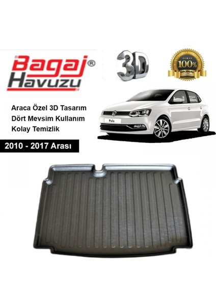 2012 Volkswagen Polo Bagaj Havuzu Alt Kademe Uyumlu L
