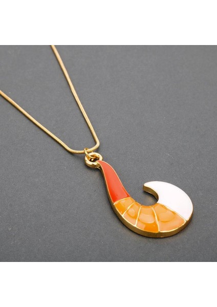 Porselen Kanca - Altın Kolye (Yurt Dışından)