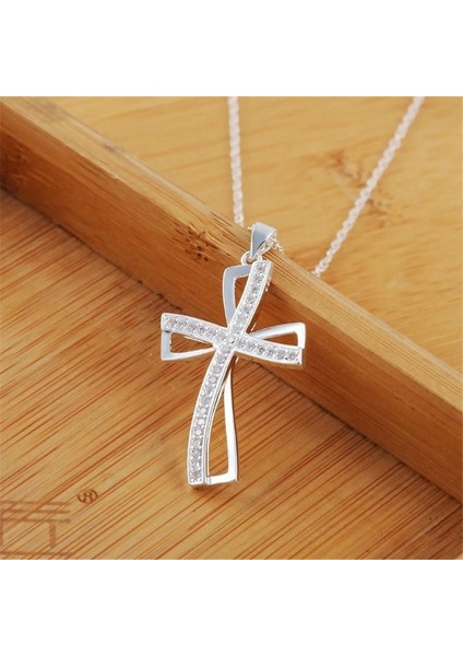 Içi Boş Haç Kakma Yapay Elmaslar Kolye (Yurt Dışından) fırsatları