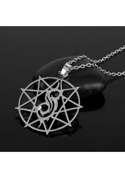 Metal Rock Grubu Slipknot Logo Alaşım Uzun Zincir Kolye (Yurt Dışından) fiyatları