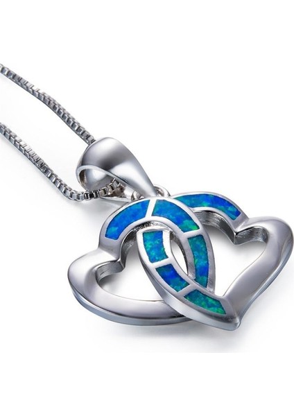 Kadın Moda Çift Kalp Düğün Parti Takı Kolye (Yurt Dışından) fiyatları