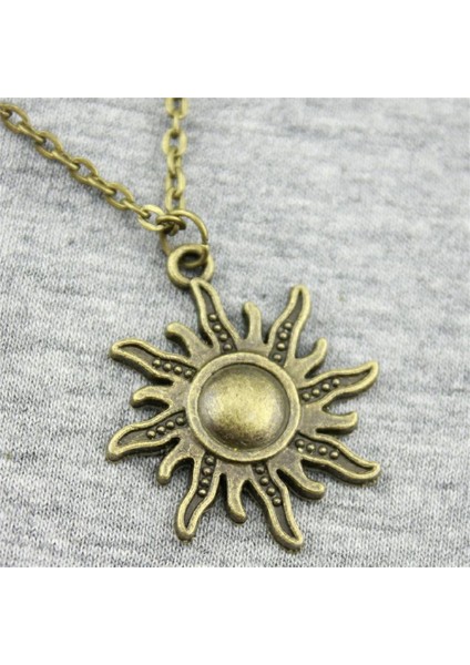 Wyısywg 1 Adet Metal Zincir Erkek Moda Güneş 28X25MM Kolye (Yurt Dışından) modelleri