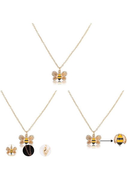 Klavikula Kadınlar Için Parti Takı Arı Alaşım Zinciri Göz Kamaştırıcı Dükkan Kolye (Yurt Dışından)