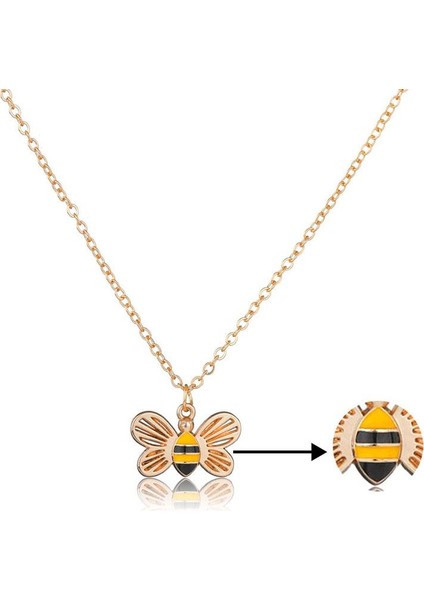 Klavikula Kadınlar Için Parti Takı Arı Alaşım Zinciri Göz Kamaştırıcı Dükkan Kolye (Yurt Dışından) modelleri