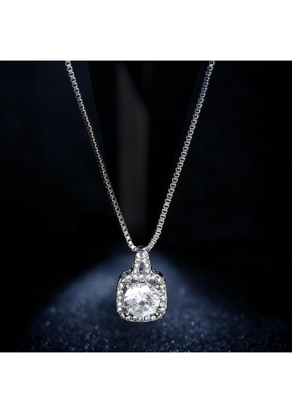 Klasik Basit Kristal ve Yapay Elmas Kısa Klavikula Zincir Kolye (Yurt Dışından) fiyatları