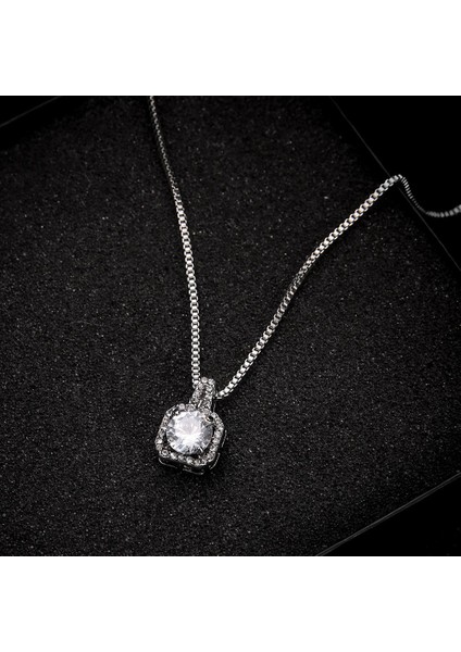 Klasik Basit Kristal ve Yapay Elmas Kısa Klavikula Zincir Kolye (Yurt Dışından) fırsatları