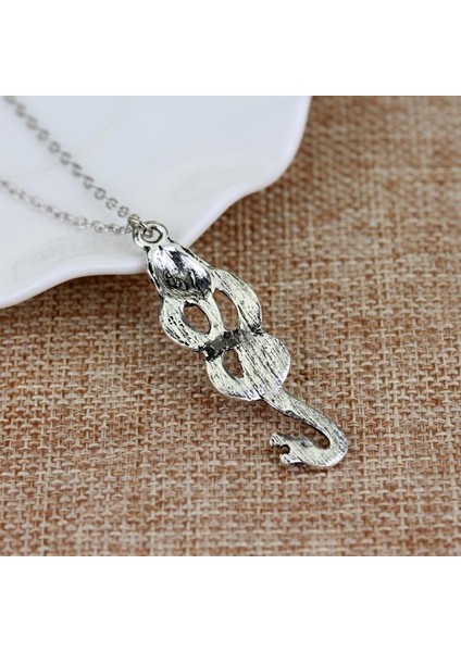 Nagini Slytherin Yılan Vintage Simli Koyu Mark Kadın Erkek Kolye (Yurt Dışından) indirimleri