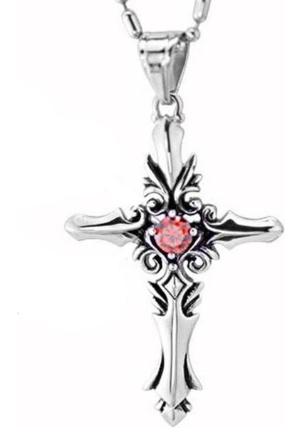 Moda Vintage Kutsal Kalp Elmas Haç Takı Kolye (Yurt Dışından) fiyatları
