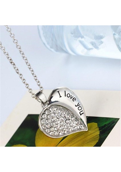 Taklidi Yazı Ekleme Aşk Kalp Kolye (Yurt Dışından) modelleri