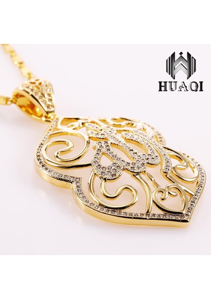 Huaqı Allah Müslüman Islami Kadınlar Için Iyi Cilalı Islam Arapça Kazak I Kolye (Yurt Dışından) modelleri