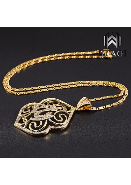 Huaqı Allah Müslüman Islami Kadınlar Için Iyi Cilalı Islam Arapça Kazak I Kolye (Yurt Dışından) fırsatları