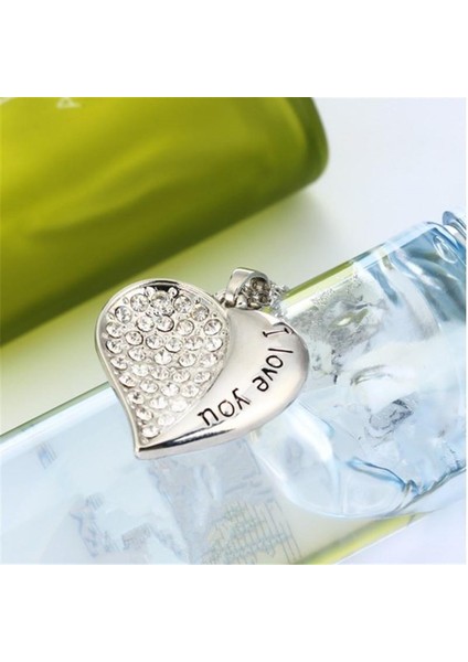 Taklidi Yazı Ekleme Aşk Kalp Kolye (Yurt Dışından) fırsatları