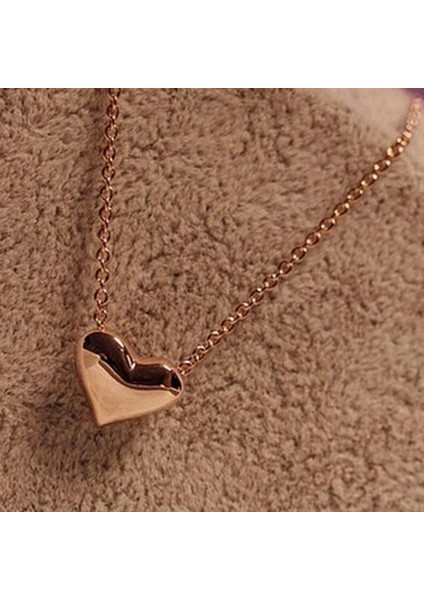 Kadın Moda Altın Kalp Önlük Bildirimi Zincir Takı Kolye (Yurt Dışından) fiyatları