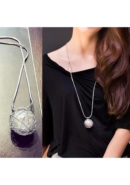 Moda I Inci Uzun Kazak Zinciri Kolye (Yurt Dışından)