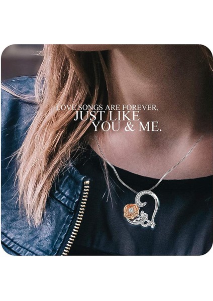 Kadın Kalp Gül Gerdanlık Takı Için Paslanmaz Çelik Kolye (Yurt Dışından) fiyatları