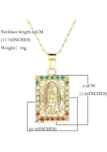 Kadın Dini Takı Mary Madonna Kadın Kolye (Yurt Dışından) indirimleri