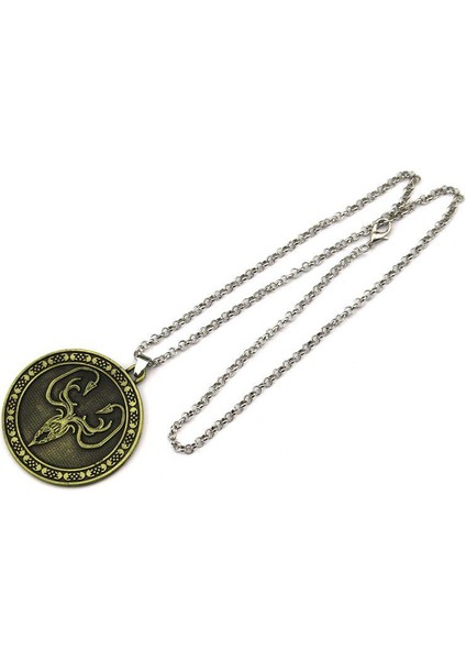 Game Of Thrones Evi Greyjoy Aile Sigil Crest Metal Takı Kolye (Yurt Dışından)