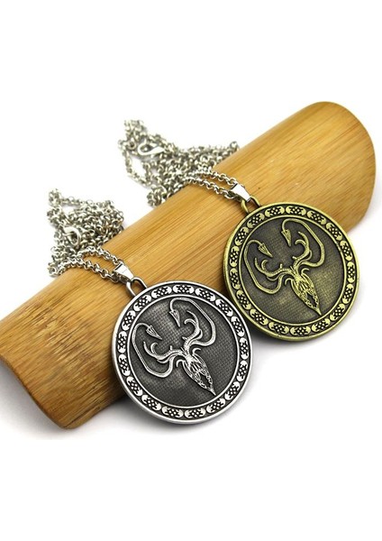 Game Of Thrones Evi Greyjoy Aile Sigil Crest Metal Takı Kolye (Yurt Dışından)