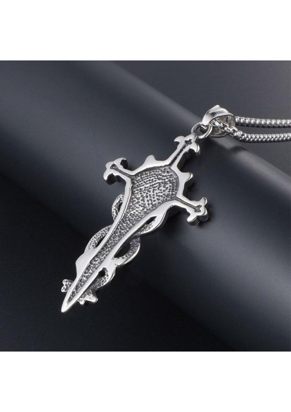 Retro Çapraz Moda Erkekler Beş Köşeli Kılıç ve Erkek Parti Için Kolye (Yurt Dışından) modelleri