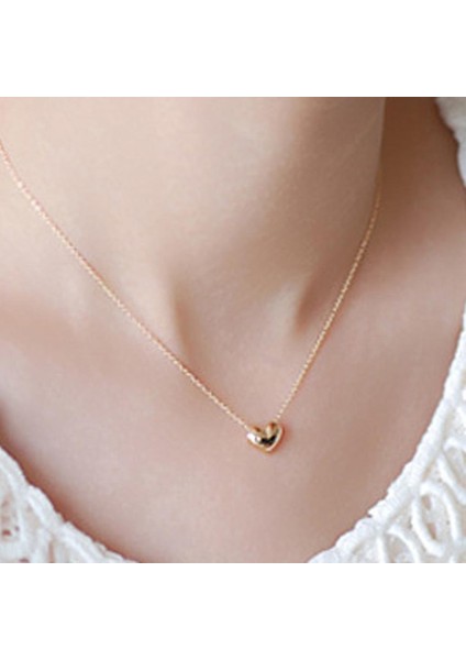 Kadın Kalp Şekli Bildirimi Zincir Kolye (Yurt Dışından) fiyatları