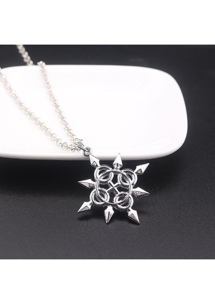 Kingdom Hearts Axel Ebedi Alevler Metal Cosplay Logosu Kolye (Yurt Dışından) fiyatları
