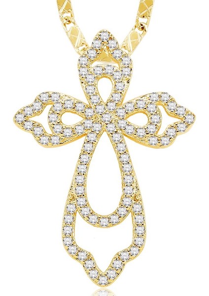 Moda Kadın Klasik Haç Moda I Kolye (Yurt Dışından)