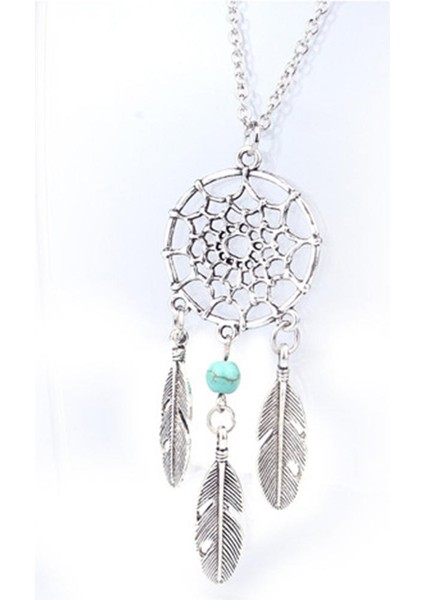 Charm Dream Catcher Dream Catcher Boncuk Tüy Uzun Dekorasyon Kolye (Yurt Dışından) fırsatları