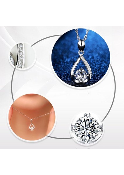 Su Damlacıkları Prenses Moda Takı Parlak Düğün Kolye (Yurt Dışından) modelleri