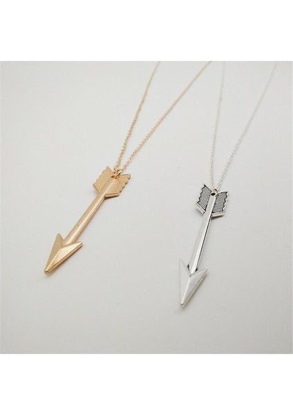 Bohem Stili Ok Kazak Zinciri Kolye (Yurt Dışından)