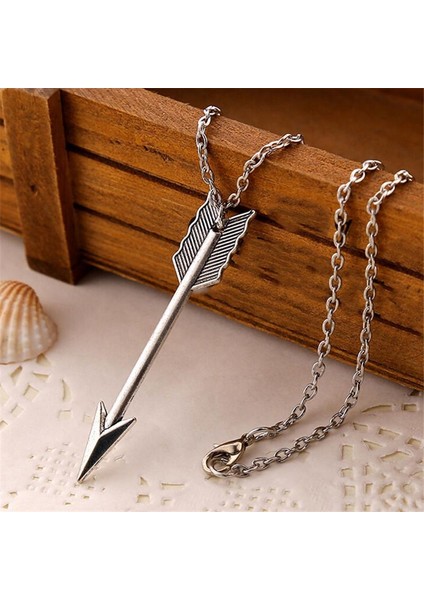 Bohem Stili Ok Kazak Zinciri Kolye (Yurt Dışından) indirimleri