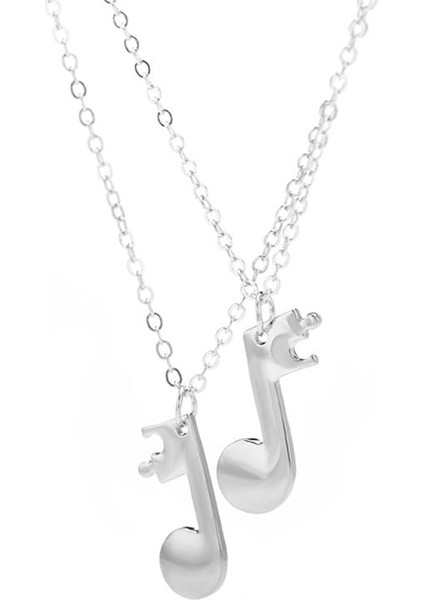 Çift Arkadaşlar Moda Müzik Notu Çift Aşk Takı Kolye (Yurt Dışından) fiyatları