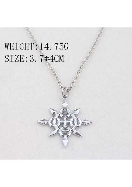 Kingdom Hearts Axel Ebedi Alevler Metal Cosplay Logosu Kolye (Yurt Dışından) fırsatları