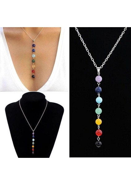 Bohem Kadın Renk Yedi Retro Kolye (Yurt Dışından)