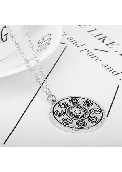 Kadın Erkek Metal Runik Zincir Kolye (Yurt Dışından) fırsatları