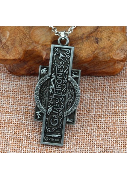Buz ve Ateş Güç Oyunu Game Of Thrones Logo Takı Kolye (Yurt Dışından)