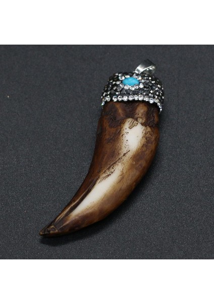 Takı Yapımı Için Boynuz Şekilli Matkap Charms Dıy El Işi Dikiş El Sanatları I Kolye (Yurt Dışından) fırsatları