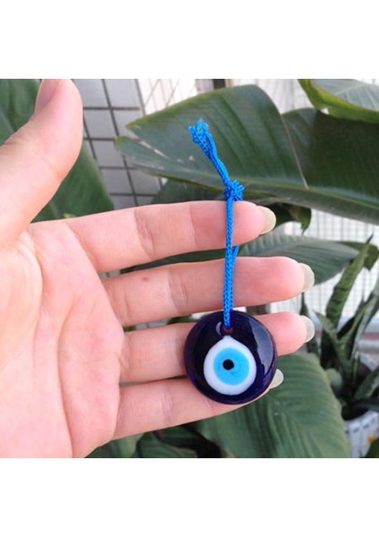 Peigu 1 Adet Lampwork Cam Türk Nazar Charm Araba Ev Muska Kabala Kolye (Yurt Dışından) fiyatları