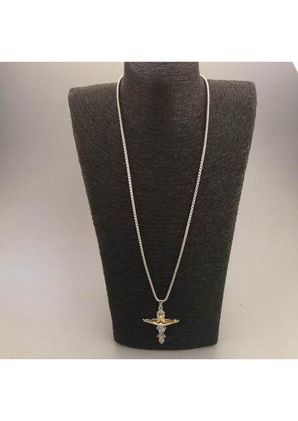 Moda Takı Alaşım Link Zinciri Isa Haç Kolye (Yurt Dışından) modelleri