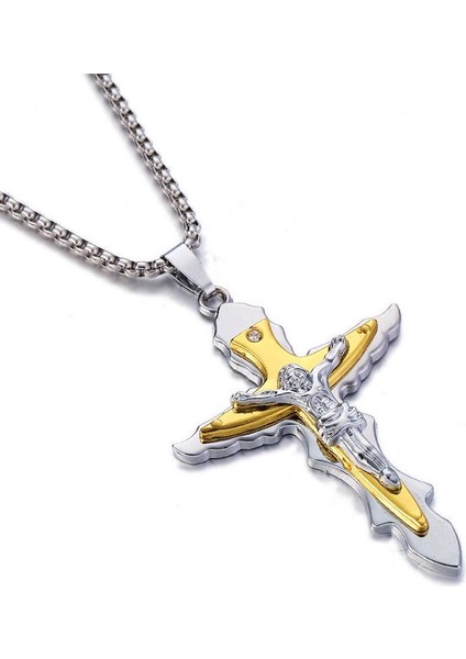 Moda Takı Alaşım Link Zinciri Isa Haç Kolye (Yurt Dışından) fırsatları